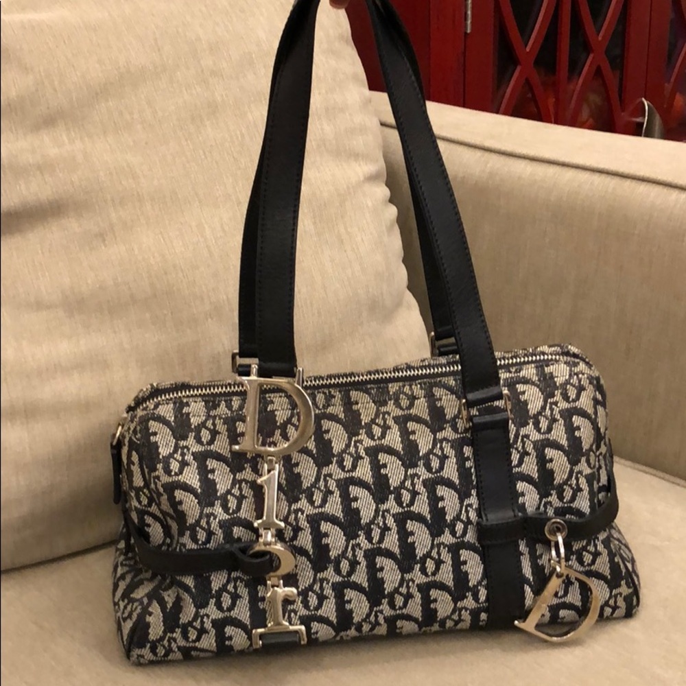 Christian Dior monogram speedy Boston trotter bag
